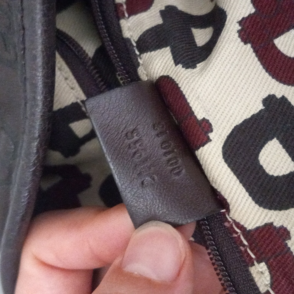 Authentic Gucci GG Monogram Supreme Guccissima Leather Tassels Tribeca Tote Bag - Picture 11 of 12
